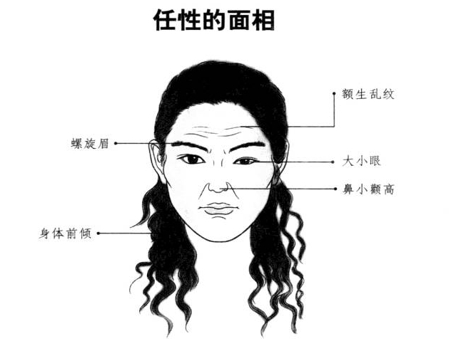 从面相上能看出谁是任性的小公主吗?