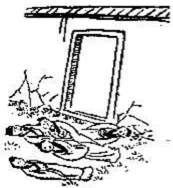 《推背图》第38象:辛丑震下离上噬嗑