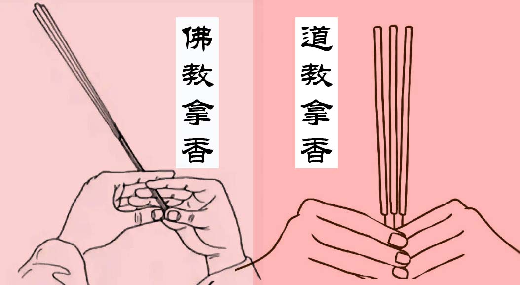 到底是该用左手拿香还是右手拿香